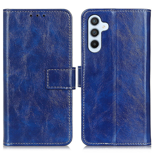 EIDERWOOD Samsung Galaxy S24+ (Plus) Kunstlæder Flip Cover - Blå