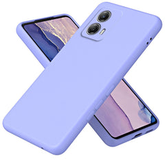 EIDERWOOD Motorola Moto G53 Liquid Silikone Cover - Lilla