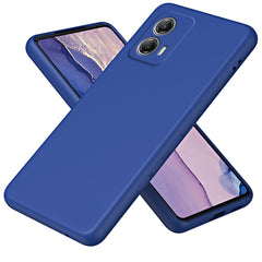 EIDERWOOD Motorola Moto G53 Liquid Silikone Cover - Blå
