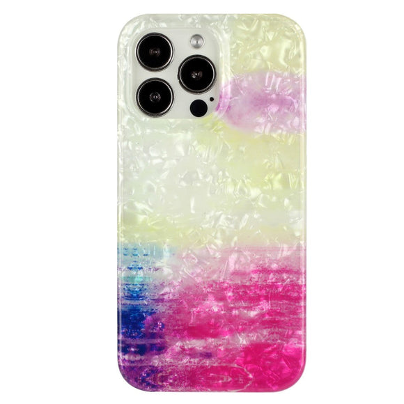 iPhone 15 Pro Fleksibelt Plastik Cover m. Motiv - Flerfarvet Hav