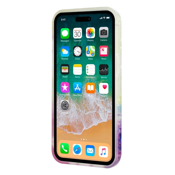 iPhone 15 Pro Fleksibelt Plastik Cover m. Motiv - Flerfarvet Hav