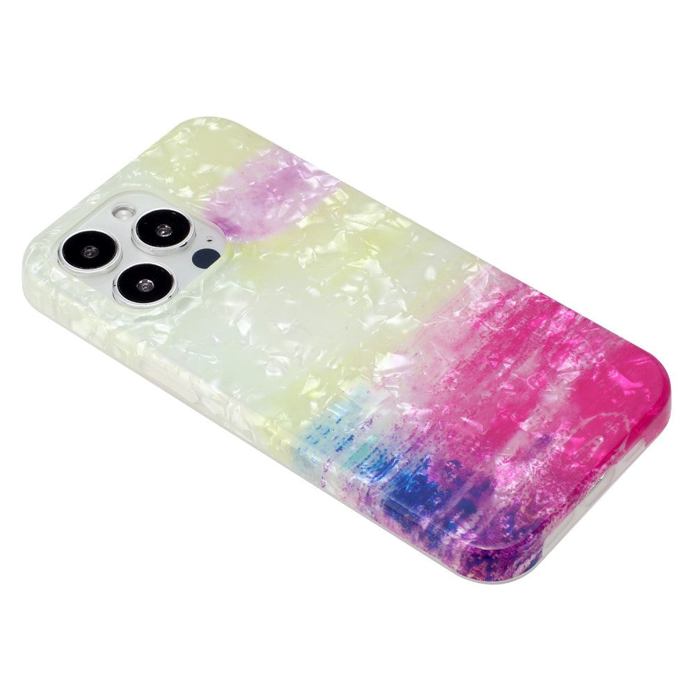 iPhone 15 Pro Fleksibelt Plastik Cover m. Motiv - Flerfarvet Hav