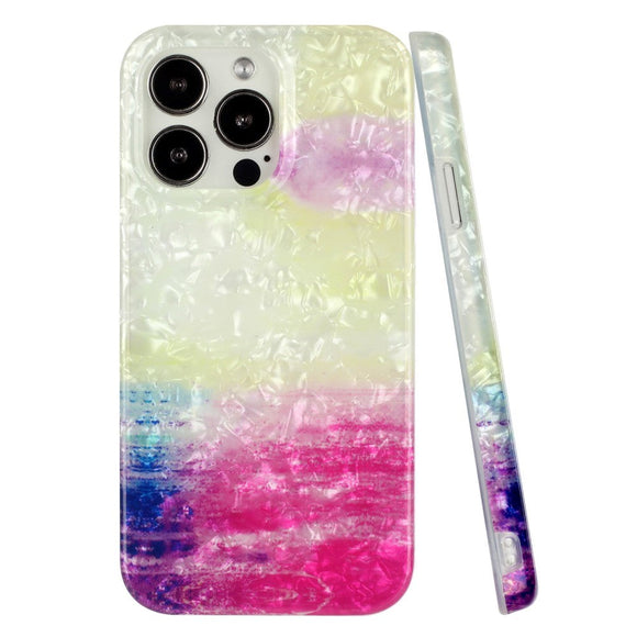 iPhone 15 Pro Fleksibelt Plastik Cover m. Motiv - Flerfarvet Hav