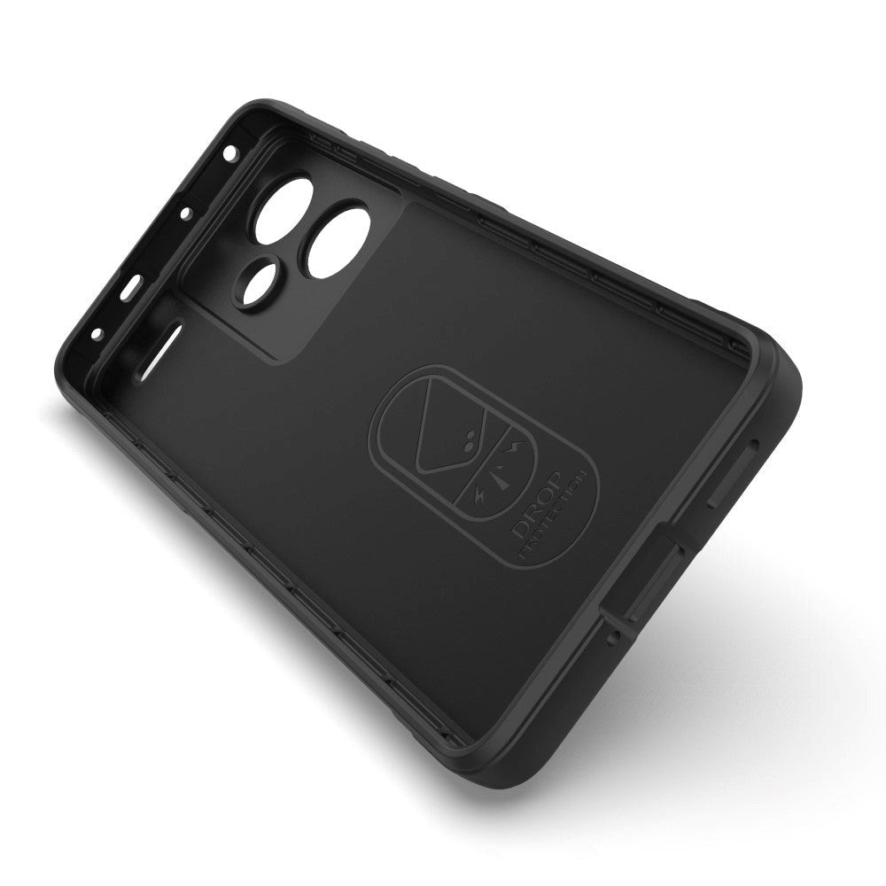 Xiaomi Redmi Note 13 Pro+ (Plus) Fleksibelt Plastik Cover - Sort