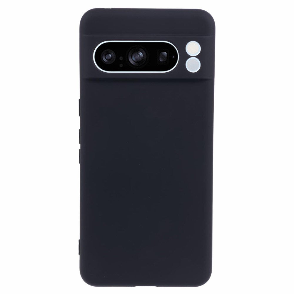 EIDERWOOD Google Pixel 8 Pro Fleksibelt TPU Plastik Cover - Sort