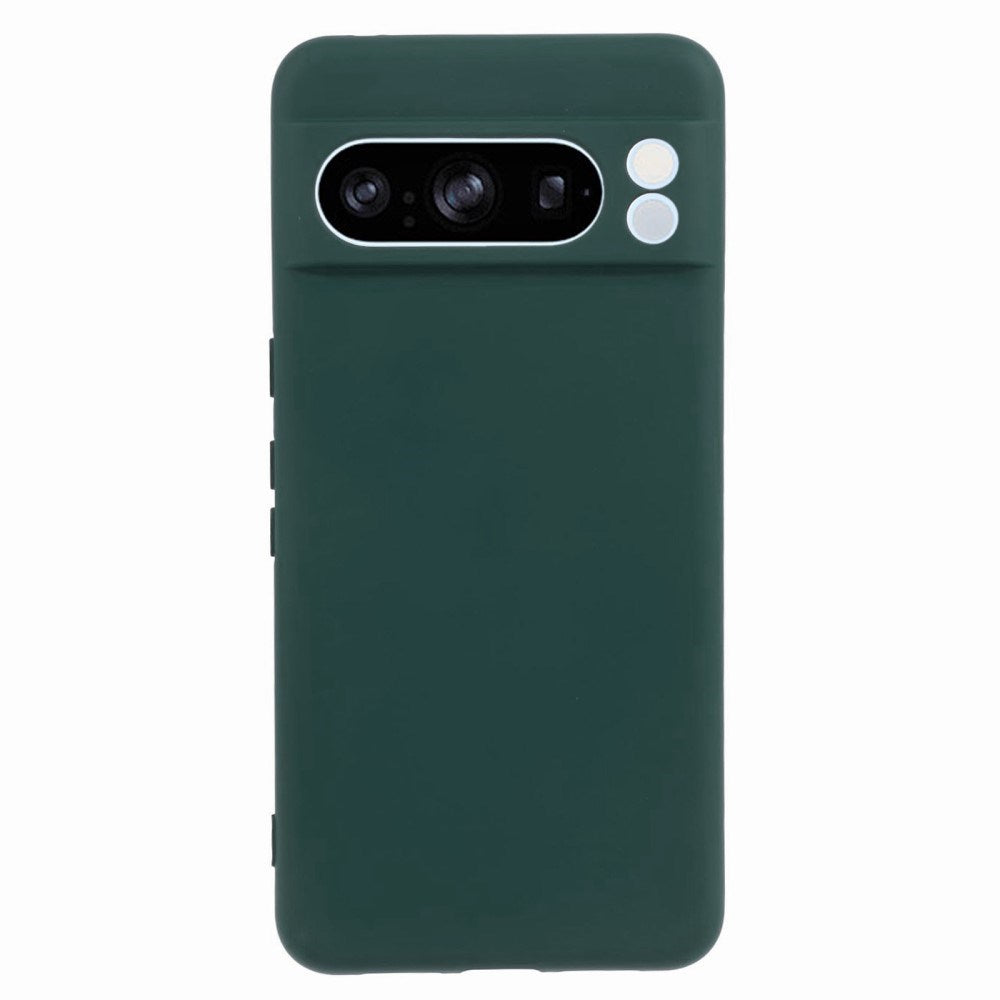 EIDERWOOD Google Pixel 8 Pro Fleksibelt TPU Plastik Cover - Mørkegrøn