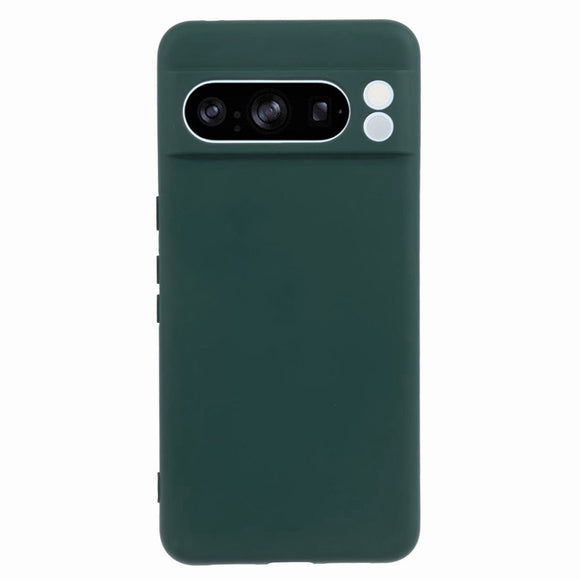 EIDERWOOD Google Pixel 8 Pro Fleksibelt TPU Plastik Cover - Mørkegrøn