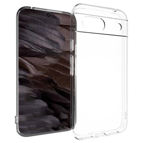 Google Pixel 8a Fleksibelt Plastik Cover - Gennemsigtig
