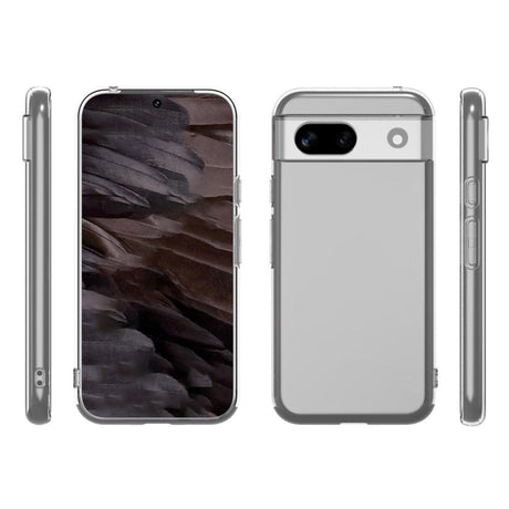 Google Pixel 8a Fleksibelt Plastik Cover - Gennemsigtig