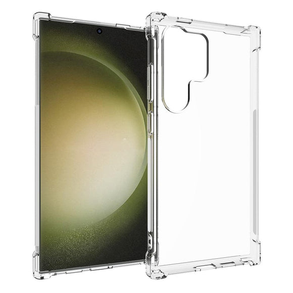 Samsung Galaxy S24 Ultra Fleksibelt Plastik Cover - Gennemsigtig