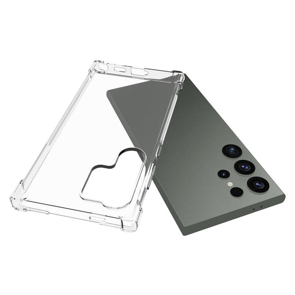 Samsung Galaxy S24 Ultra Fleksibelt Plastik Cover - Gennemsigtig