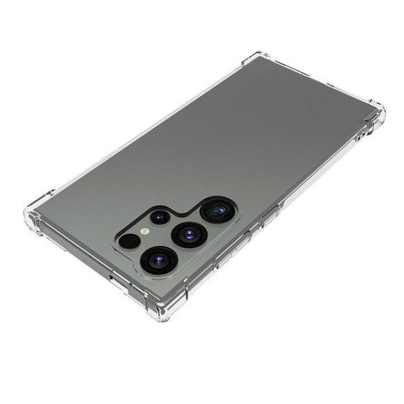 Samsung Galaxy S24 Ultra Fleksibelt Plastik Cover - Gennemsigtig