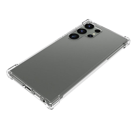Samsung Galaxy S24 Ultra Fleksibelt Plastik Cover - Gennemsigtig