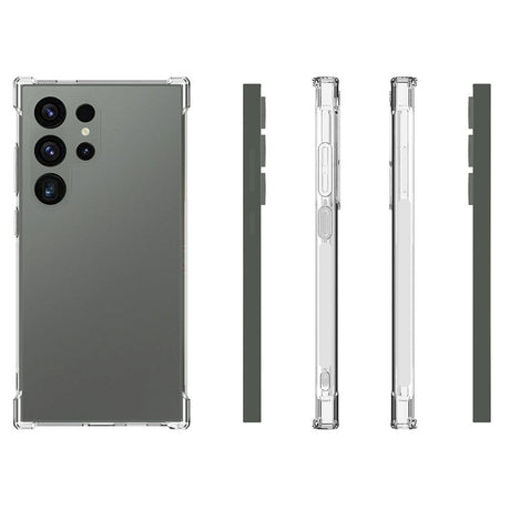 Samsung Galaxy S24 Ultra Fleksibelt Plastik Cover - Gennemsigtig