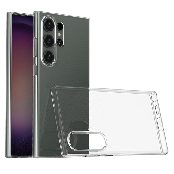 Samsung Galaxy S24 Ultra TPU Plastik Cover - Gennemsigtig