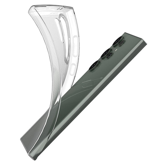 Samsung Galaxy S24 Ultra TPU Plastik Cover - Gennemsigtig