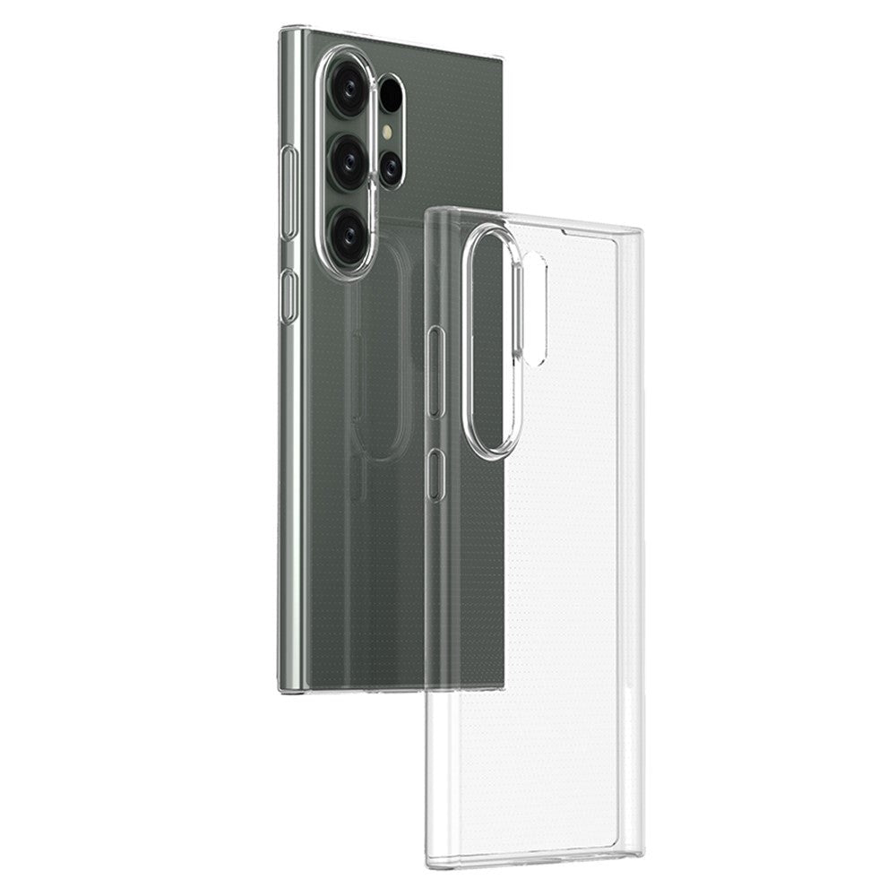 Samsung Galaxy S24 Ultra TPU Plastik Cover - Gennemsigtig