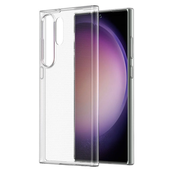 Samsung Galaxy S24 Ultra TPU Plastik Cover - Gennemsigtig