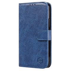 Samsung Galaxy A05s Neutralt Læder Cover m. Pung & Ståfunktion - Blå