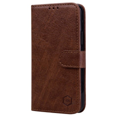 Samsung Galaxy A05s Neutralt Læder Cover m. Pung & Ståfunktion - Brun