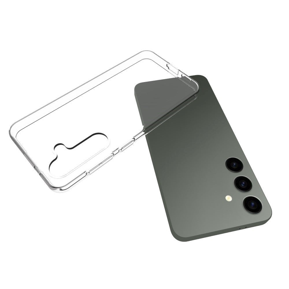 Samsung Galaxy S24 Fleksibelt Plastik Cover - Gennemsigtig