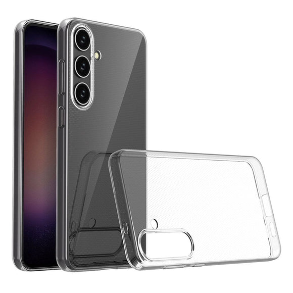 Samsung Galaxy S24+ (Plus) Fleksibel Plastik Cover - Gennemsigtig