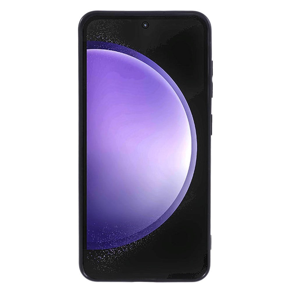 Samsung Galaxy S24 Fleksibelt TPU Plastik Cover - Sort