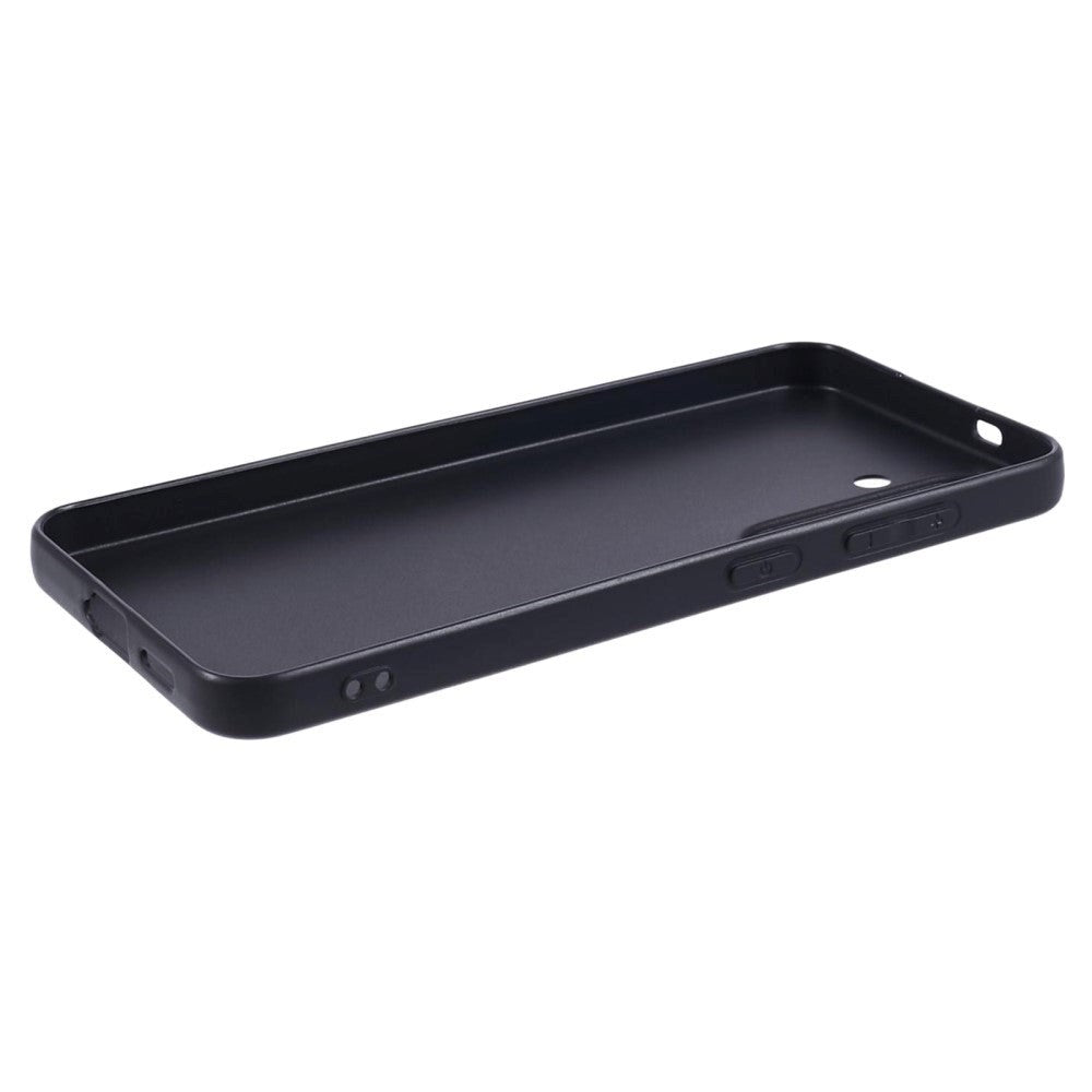 Samsung Galaxy S24 Fleksibelt TPU Plastik Cover - Sort