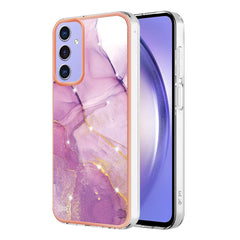 Samsung Galaxy A15 (5G) / A15 Hybrid Plastik Cover - Lilla Marmor