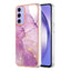 Samsung Galaxy A15 (5G) / A15 Hybrid Plastik Cover - Lilla Marmor