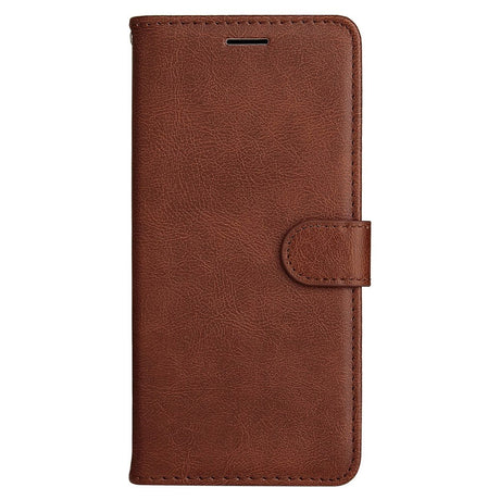 Samsung Galaxy A15 (5G) / A15 Læder Cover m. Pung og Strop - Brun