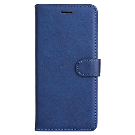 Samsung Galaxy A15 (5G) / A15 Læder Cover m. Pung og Strop - Blå