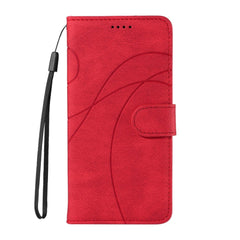 Samsung Galaxy S24 Ultra PU Læder Cover m. Pung & Strop - Rød