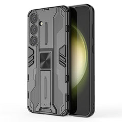 Samsung Galaxy S24+ (Plus) Håndværker Cover m. Kickstand - Sort