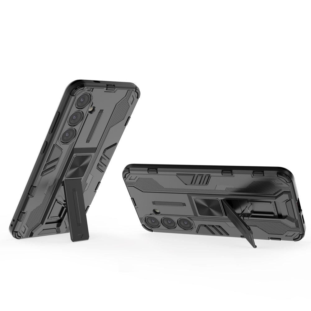 Samsung Galaxy S24+ (Plus) Håndværker Cover m. Kickstand - Sort