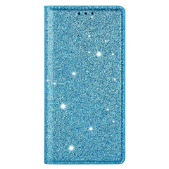 Samsung Galaxy A15 (5G) / A15 Læder Cover m. Pung - Glimmer - Blå