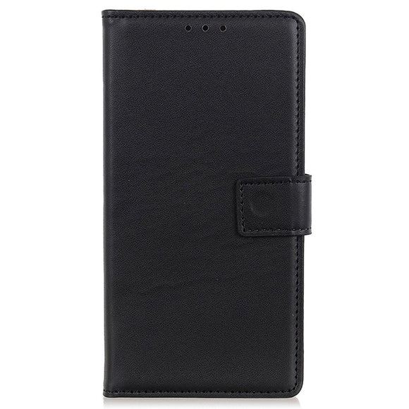 Google Pixel 8a Læder Cover m. Pung & Kickstand - Sort