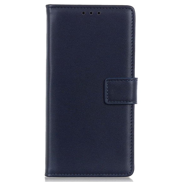 Google Pixel 8a Læder Cover m. Pung & Kickstand - Blå