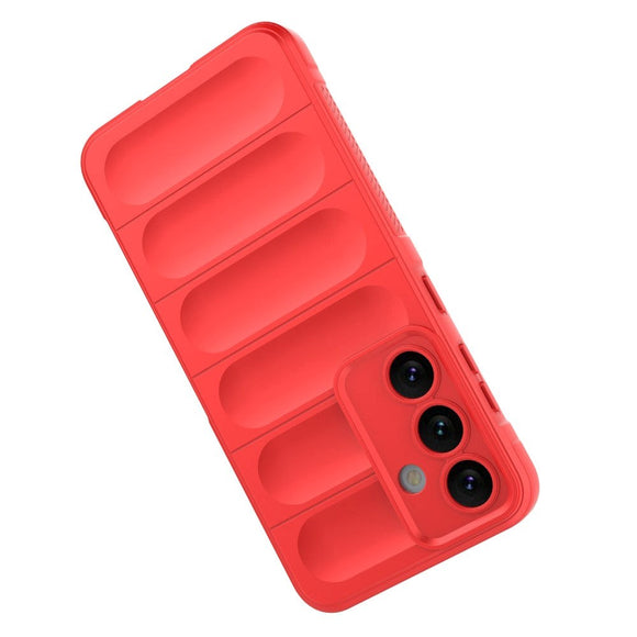 Samsung Galaxy S24+ (Plus) Fleksibelt Plastik Cover - Rød