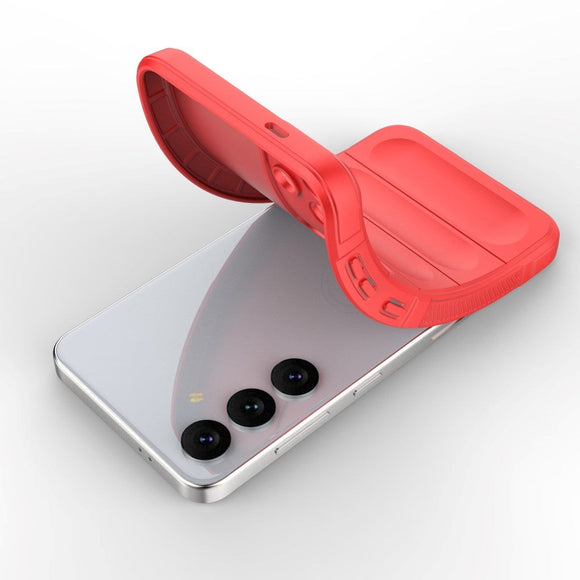 Samsung Galaxy S24+ (Plus) Fleksibelt Plastik Cover - Rød