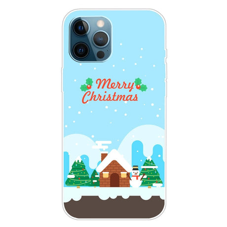 iPhone 15 Pro Fleksibelt Plastik Jule Cover - Merry Christmas - Julehygge