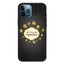 iPhone 15 Pro Fleksibelt Plastik Jule Cover - Merry Christmas - Guld Dekorationer