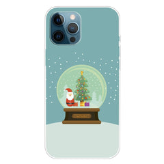 iPhone 15 Pro Fleksibelt Plastik Jule Cover - Merry Christmas - Julekugle
