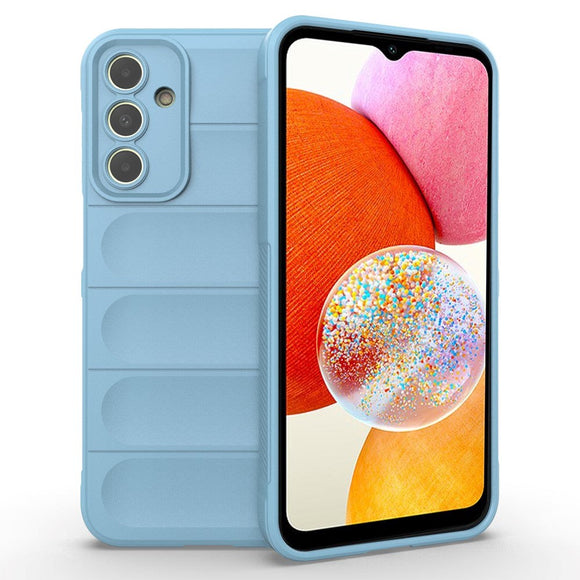 Samsung Galaxy A15 (5G) / A15 Fleksibelt Plastik Cover - Lyseblå