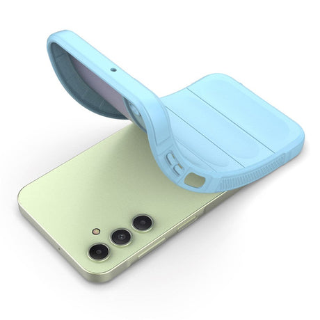 Samsung Galaxy A15 (5G) / A15 Fleksibelt Plastik Cover - Lyseblå