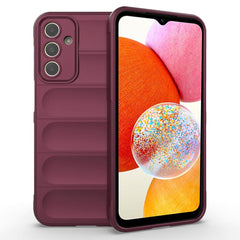 Samsung Galaxy A15 (5G) / A15 Fleksibelt Plastik Cover - Vinrød