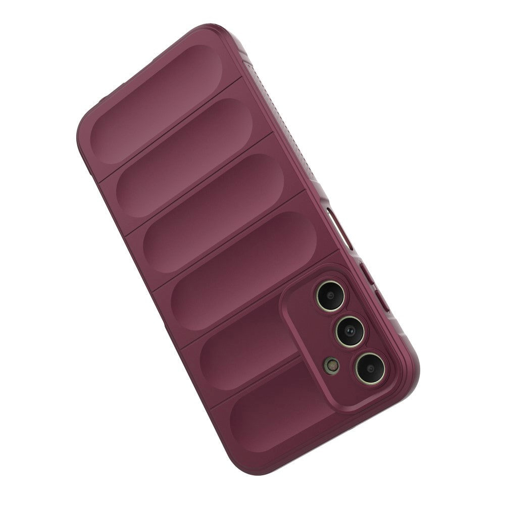 Samsung Galaxy A15 (5G) / A15 Fleksibelt Plastik Cover - Vinrød