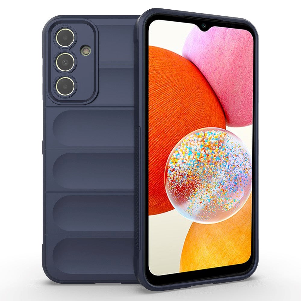 Samsung Galaxy A15 (5G) / A15 Fleksibelt Plastik Cover - Mørkeblå