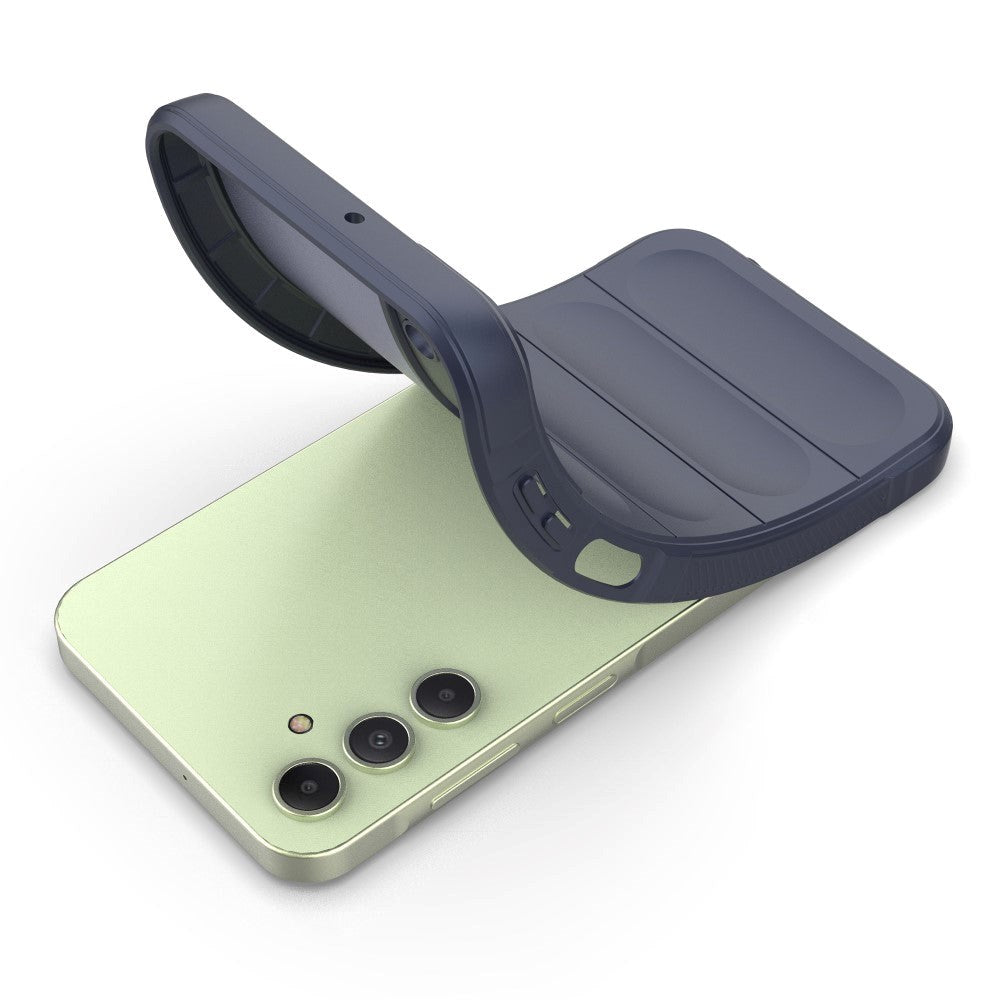 Samsung Galaxy A15 (5G) / A15 Fleksibelt Plastik Cover - Mørkeblå