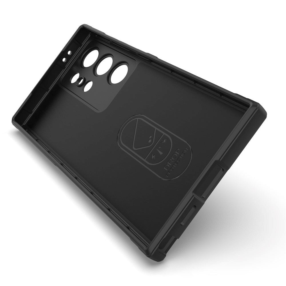 Samsung Galaxy S24 Ultra Fleksibelt Plastik Cover - Sort
